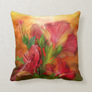 Coussin de décorateur d'art de ciel de ketmie