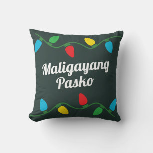 Coussin de décoration de Noël philippin