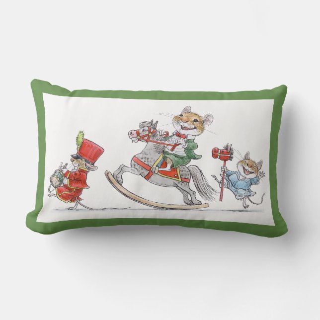 Coussin de défilé de jouet de Noël (Recto)