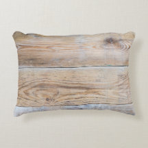 Coussin de design bois