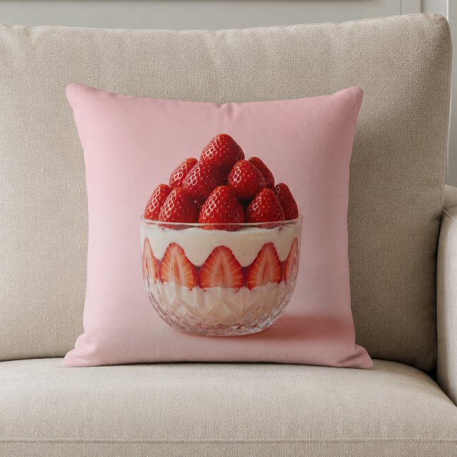 Coussin de dessert aux fraises (Créateur téléchargé)