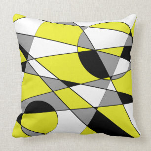 Coussin de dessin géométrique
