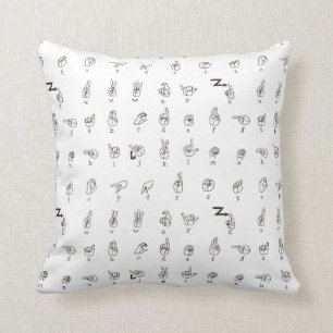 Coussin de diagramme d'ASL