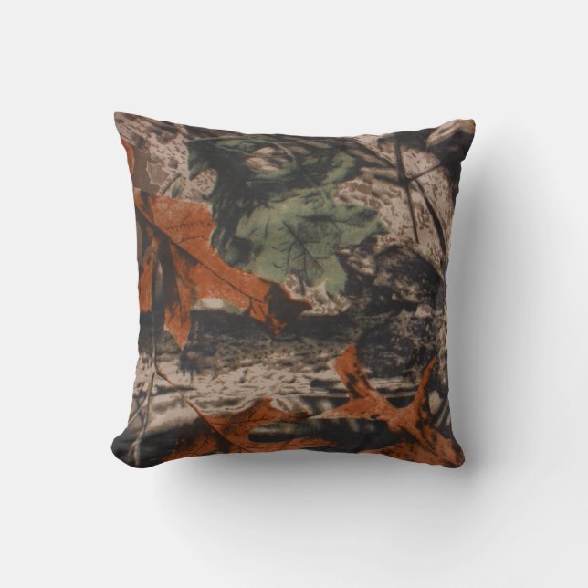 Coussin de divan de jet de camouflage de chasseurs (Recto)