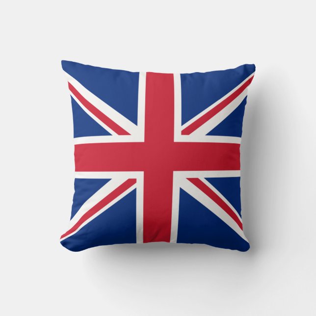 Coussin de drapeau du Royaume-Uni (Recto)