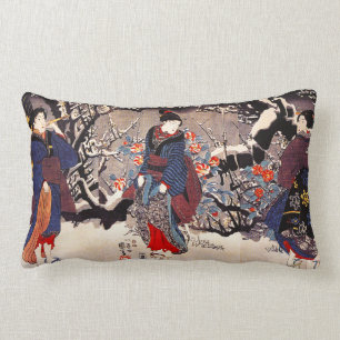 Coussin de femmes de Kuniyoshi trois