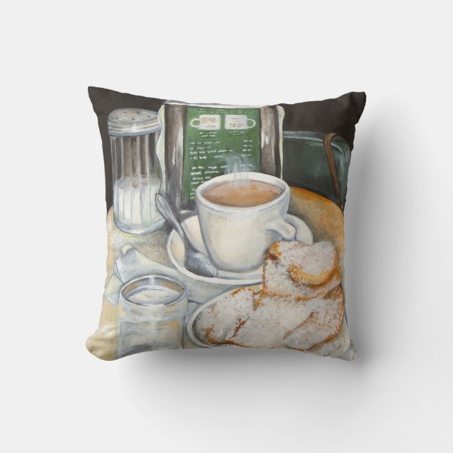 Coussin de festin de nuit de la Nouvelle-Orléans (Recto)