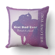 Coussin de Fête des pères personnalisé - papa tena