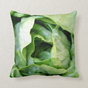 Coussin de feuille de laitue