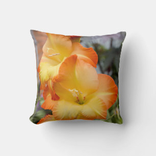 Coussin de fleur artistique Summer Bloom