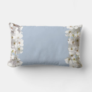 Coussin de fleurs blanches Coussin de fleurs blanc