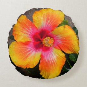 Coussin de fleurs de feu