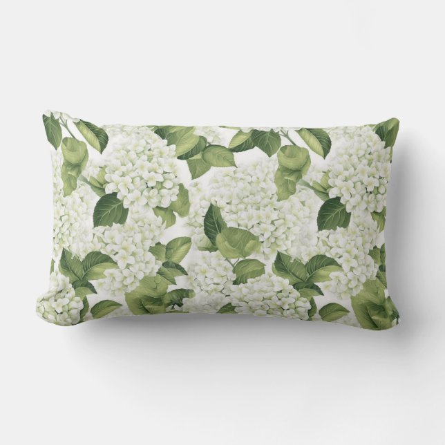 Coussin de fleurs d'Hydrangea (Recto)