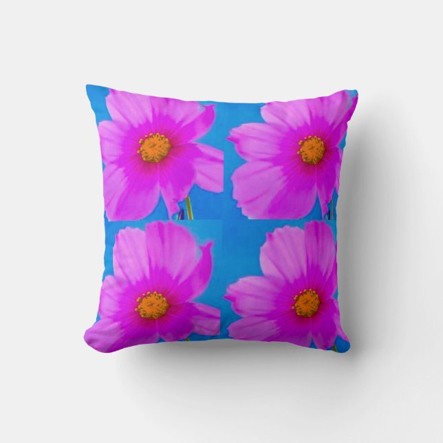 Coussin de fleurs roses (Recto)