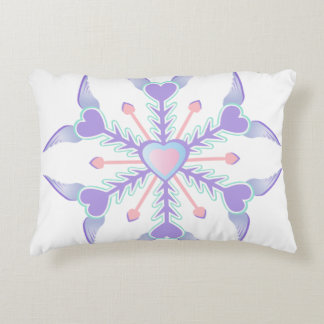 Coussin de flocon de neige de Kawaii