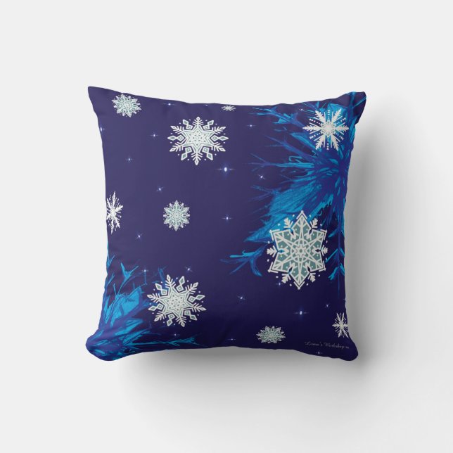 Coussin de flocon de neige de LW (Recto)