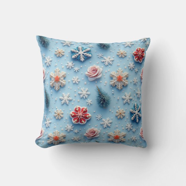 coussin de flocons de neige (Recto)