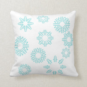 Coussin de flocons de neige