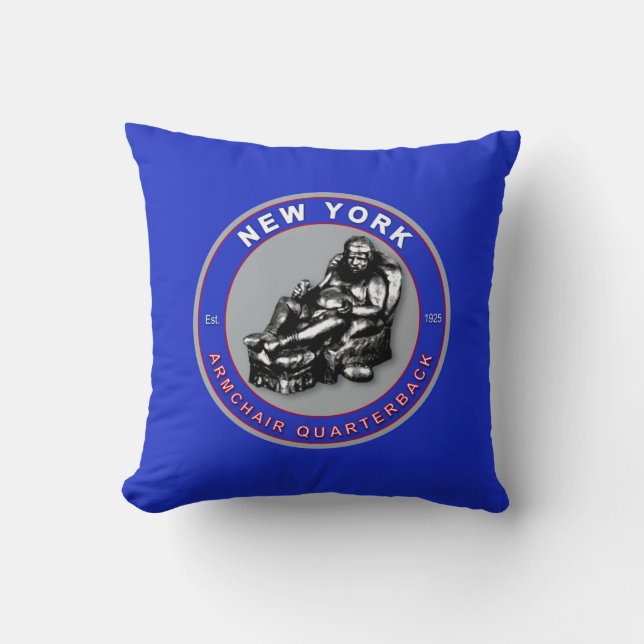 Coussin de football américain MoJo de New York (Recto)