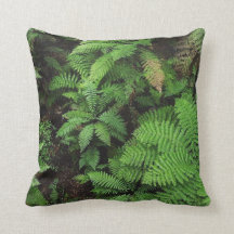 coussin de fougères néo-zélandais