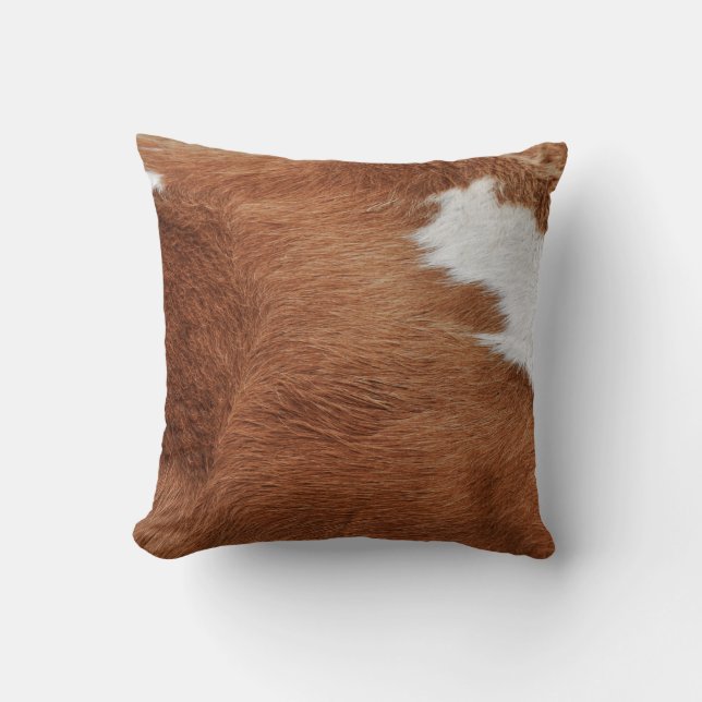 Coussin de fourrure de vache (Recto)