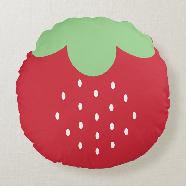 Coussin de fraise (Devant)