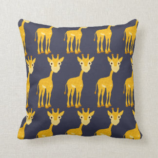 Coussin de girafe - copie illustrée