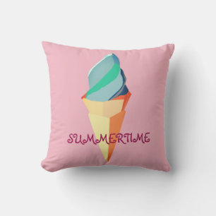 Coussin de glace en été