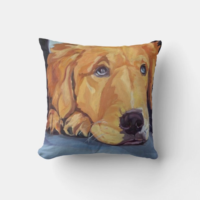 Coussin de golden retriever (Recto)