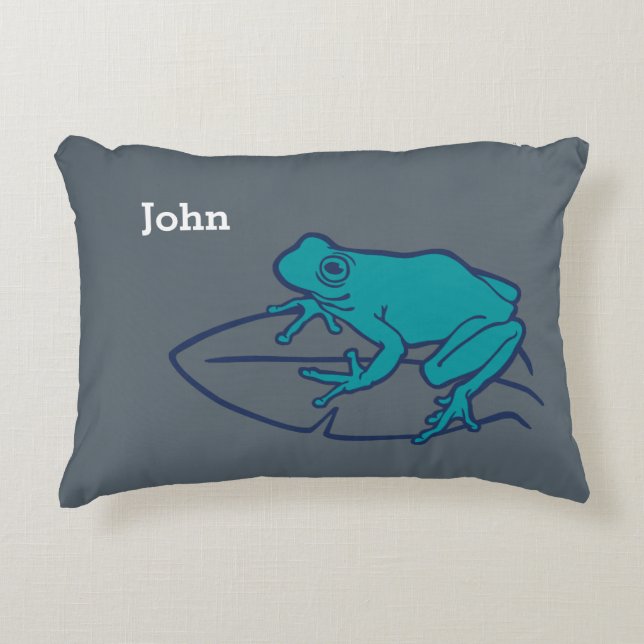 Coussin de grenouille d'arbre (Devant)
