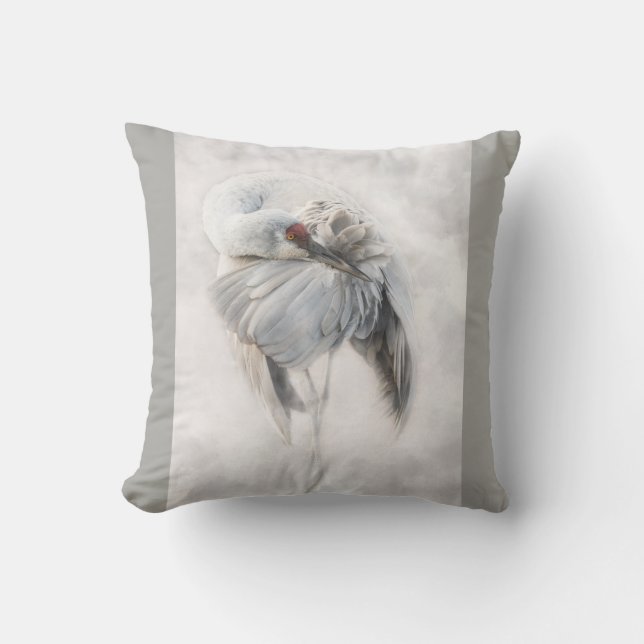 Coussin de grue de Sandhill (Recto)