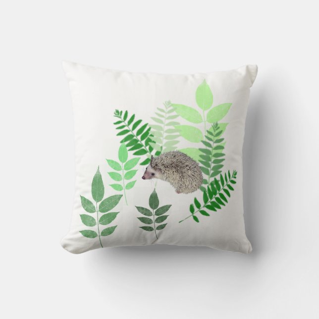 Coussin de hérisson de jardin (Recto)