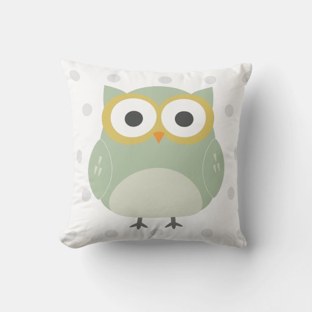 coussin de hibou de crèche (Recto)