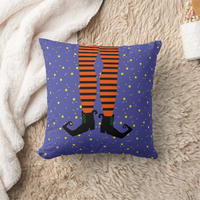 Coussin de jambes sorcières amusantes (Couverture)