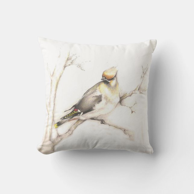 Coussin de jaseur de cèdre (Recto)