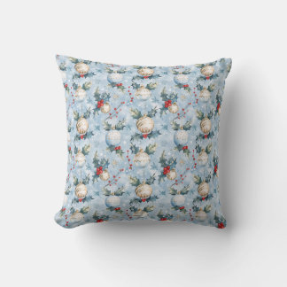 Coussin de jet à motif de Noël