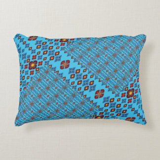 Coussin de jet à patchwork géométrique – Moderne V