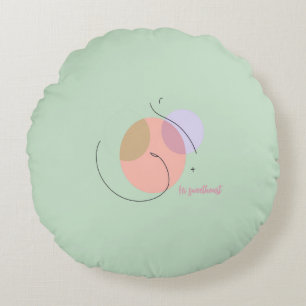 Coussin de jet abstrait coloré