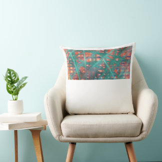 Coussin de jet abstrait moderne