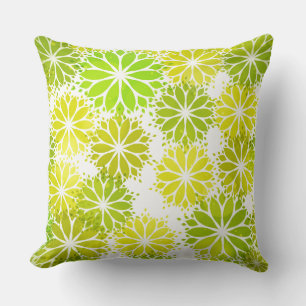 Coussin de jet accent-Fleurs
