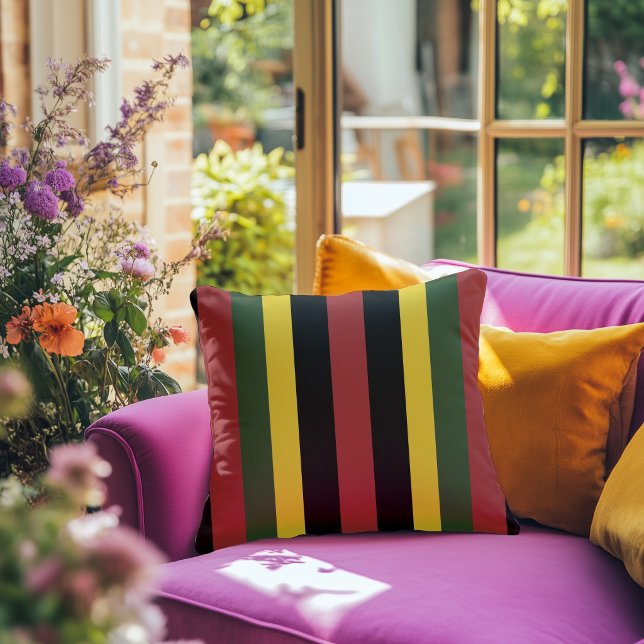 Coussin de jet afrocentrique (Créateur téléchargé)