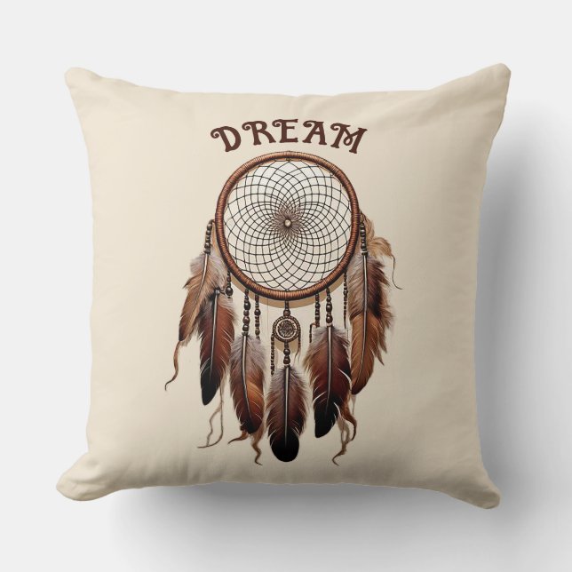 Coussin de jet attrape-rêves  (Recto)