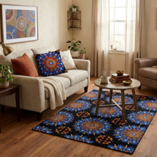 Coussin de jet bohème