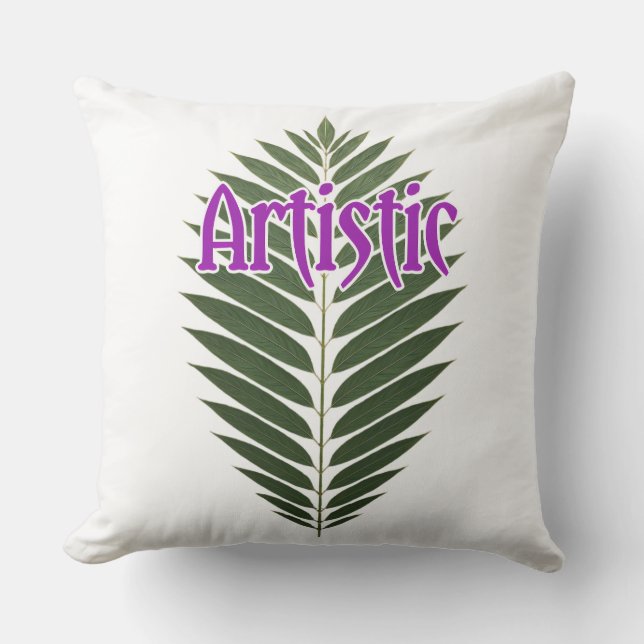 Coussin de jet, Coussin de jet 20" x 20" (Recto)