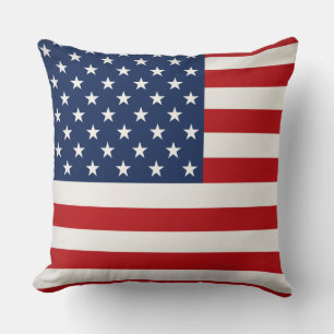 Coussin de jet Coussin drapeau américain Coussin d