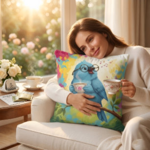 Coussin de jet Cozy Bird