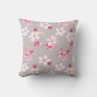 Coussin de jet Cozy Rose Fleur de Cerisier