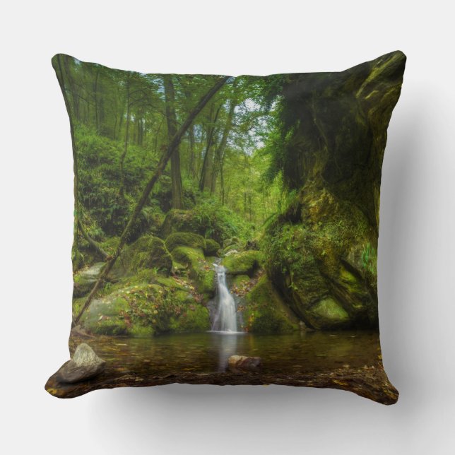 Coussin de jet de cascade cachée (Recto)