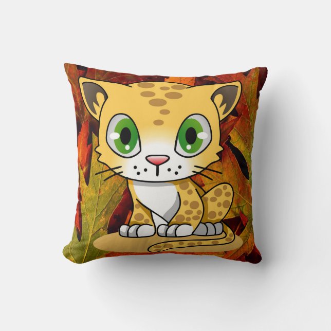 Coussin de jet de chat (Recto)