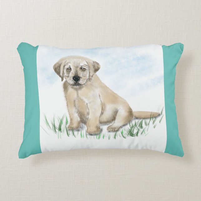 Coussin de jet de chiot (Devant)